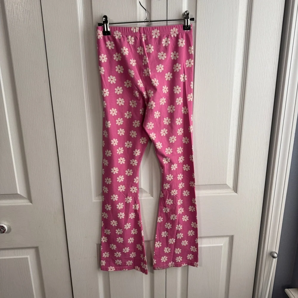 Old Navy lot of 3 leggings size‎ XL 14-16 flower checkered